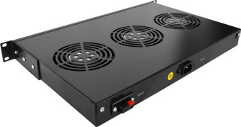 Блок 3-х вентиляторов TWT (TWT-CBB-FANB3-RACK-T) 19". с подшипниками. с термостатом. 1U от магазина РЭССИ