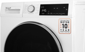 Стиральная машина Weissgauff WMD 58141 DS Inverter класс: A загр.фронтальная макс.:10кг (с сушкой) белый от магазина РЭССИ