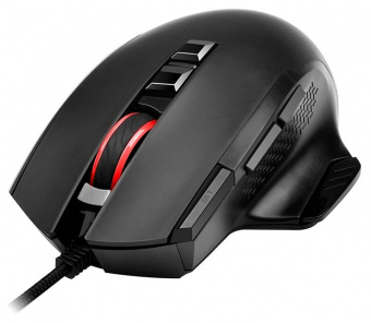 Мышь Оклик 727G ANUBIS черный оптическая (6400dpi) USB для ноутбука (9but) от магазина РЭССИ