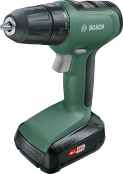 Дрель-шуруповерт Bosch UniversalDrill 18 аккум. патрон:быстрозажимной (кейс в комплекте) (06039C8005) от магазина РЭССИ