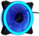 Картинка Вентилятор Aerocool Rev Blue 120x120mm 3-pin 15dB 153gr LED Ret от магазина РЭССИ Вентилятор Aerocool Rev Blue 120x120mm 3-pin 15dB 153gr LED Ret от магазина РЭССИ