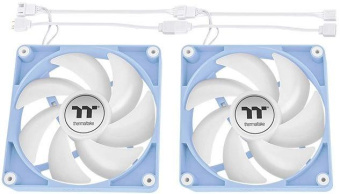 Вентилятор Thermaltake CT120 Sync Hydrangea ARGB голубой 4-pin 25.8dB Ret (CL-F202-PL12BU-A) от магазина РЭССИ