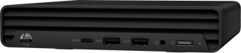 Неттоп HP 260 G9 Mini i3 1315U (1.2) 8Gb SSD256Gb UHDG Free DOS GbitEth WiFi BT 65W kbNORUS мышь клавиатура черный (9H6M7ET) от магазина РЭССИ