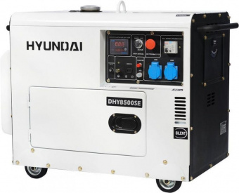Генератор Hyundai DHY 8500SE 7.2кВт от магазина РЭССИ