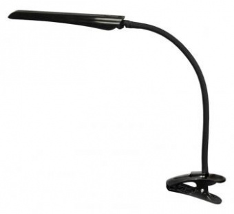 Светильник Трансвит Гермес ПШ (HERMES-PSH/BL) настольный на прищепке черный 8Вт от магазина РЭССИ