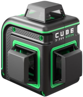 Лазерный уровень ADA Cube 3-360 GREEN Professional Edition А00573 от магазина РЭССИ