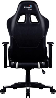 Кресло игровое Aerocool AC220 AIR-BW черный/белый сиденье черный/белый ПВХ/полиуретан с подголов. крестов. от магазина РЭССИ