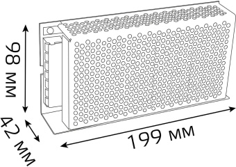 Блок питания Gauss 202002150 встраив. для лен.светод. черный от магазина РЭССИ