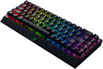 Клавиатура Razer BlackWidow V3 Mini HyperSpeed механическая черный USB беспроводная BT/Radio for gamer LED от магазина РЭССИ