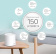 Картинка Бесшовный Mesh роутер TP-Link Deco X60(3-Pack) AX5400 10/100/1000BASE-TX белый (упак.:3шт) от магазина РЭССИ Бесшовный Mesh роутер TP-Link Deco X60(3-Pack) AX5400 10/100/1000BASE-TX белый (упак.:3шт) от магазина РЭССИ