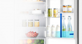 Холодильник Samsung RB30A30N0EL/WT 2-хкамерн. бежевый от магазина РЭССИ