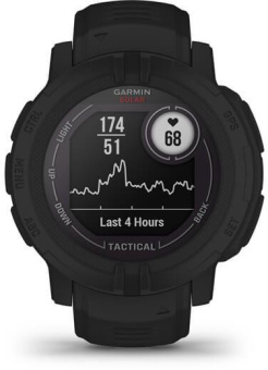 Смарт-часы Garmin Instinct 2 Solar 45мм 0.9" AMOLED корп.черный силикон рем.черный (010-02627-03) от магазина РЭССИ