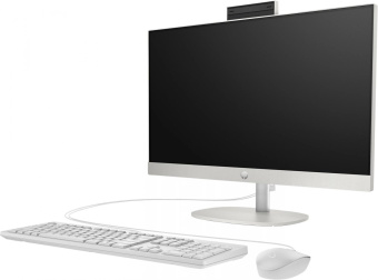Моноблок HP ProOne 240 G10 23.8" Full HD i5 1335U (1.3) 8Gb SSD512Gb UHDG Free DOS GbitEth WiFi BT 90W клавиатура мышь Cam белый 1920x1080 от магазина РЭССИ