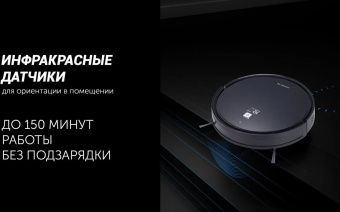 Пылесос-робот Polaris PVCR 0726 25Вт черный от магазина РЭССИ