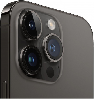 Смартфон Apple A2896 iPhone 14 Pro Max 256Gb 6Gb черный космос моноблок 3G 4G 2Sim 6.7" 1290x2796 iOS 16 48Mpix 802.11 a/b/g/n/ac/ax NFC GPS TouchSc Protect от магазина РЭССИ