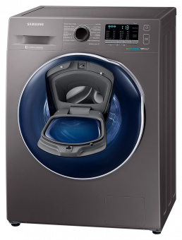 Стиральная машина Samsung WD80K52E0ZX/LD класс: B загр.фронтальная макс.:8кг (с сушкой) темно-серебристый от магазина РЭССИ