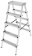 Двухсторонняя стремянка Новая Высота 2х5 ступеней 1120205 от магазина РЭССИ