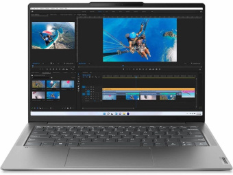 Ультрабук Lenovo Yoga Slim 6 14APU8 Ryzen 5 7540U 16Gb SSD512Gb AMD Radeon 14" IPS 2.2K (2240x1400) Windows 11 Home grey WiFi BT Cam (82X3002TRK) от магазина РЭССИ