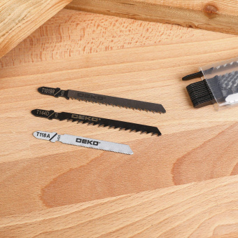 Набор пилок по дер./мет. Deko JSB20 20пред. (лобзики) от магазина РЭССИ