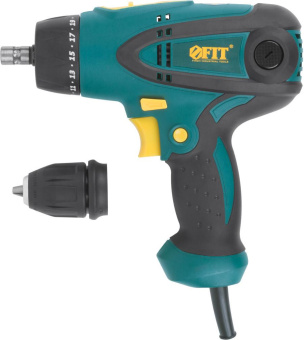 Дрель-шуруповерт FIT ES-286 280Вт патрон:быстрозажимной от магазина РЭССИ