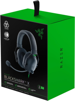 Наушники с микрофоном Razer BlackShark V2 X черный 1.3м мониторные оголовье (RZ04-03240100-R3M1) от магазина РЭССИ