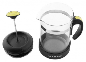 Френч-пресс Galaxy Line GL 9308 0.85л черный (ГЛ9308Л) от магазина РЭССИ
