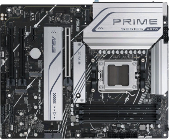 Материнская плата Asus PRIME X670-P-CSM SocketAM5 AMD X670 4xDDR5 ATX AC`97 8ch(7.1) 2.5Gg RAID+HDMI+DP от магазина РЭССИ