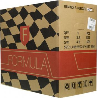 Корпус Formula F-33RGB черный без БП ATX 5x120mm 2x140mm 2xUSB2.0 1xUSB3.0 audio bott PSU от магазина РЭССИ