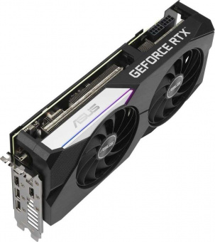 Видеокарта Asus PCI-E 4.0 DUAL-RTX3070-O8G-V2 LHR NVIDIA GeForce RTX 3070 8192Mb 256 GDDR6 1770/14000 HDMIx2 DPx3 HDCP Ret от магазина РЭССИ