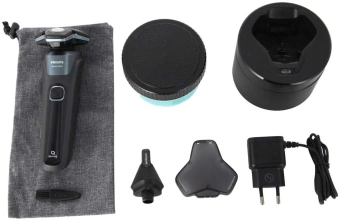 Бритва роторная Philips S5586/66 реж.эл.:3 питан.:аккум. серый от магазина РЭССИ