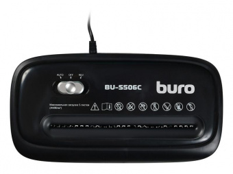 Шредер Buro Home BU-S506C (секр.P-4) фрагменты 5лист. 12лтр. пл.карты от магазина РЭССИ