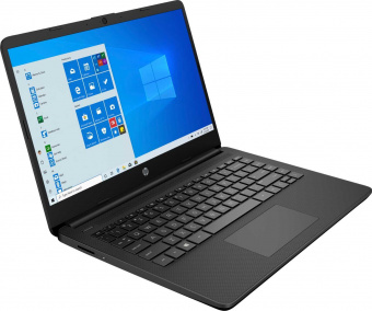 Ноутбук HP 14s-dq3002ur Celeron N4500 4Gb SSD128Gb Intel UHD Graphics 14" TN SVA HD (1366x768) Windows 10 Home black WiFi BT Cam (3E7Y2EA) от магазина РЭССИ