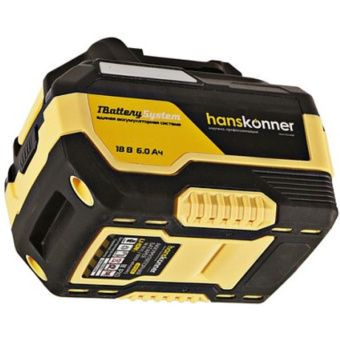 Аккумулятор Hanskonner 18 В 1BatterySystem 6.0 Ач HBP2006 от магазина РЭССИ