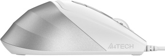 Мышь A4Tech Fstyler FM45S Air белый/серебристый оптическая (2400dpi) silent USB (7but) от магазина РЭССИ