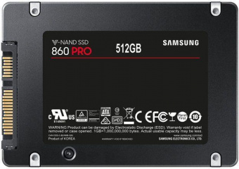 Накопитель SSD Samsung SATA III 512Gb MZ-76P512BW 860 Pro 2.5" от магазина РЭССИ