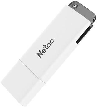 Флеш Диск Netac 512Gb U185 NT03U185N-512G-30WH USB3.0 белый от магазина РЭССИ