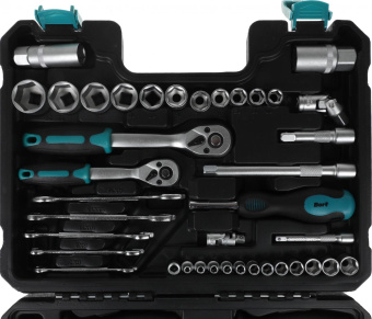 Набор инструментов Bort BTK-65 65 предметов (жесткий кейс) от магазина РЭССИ