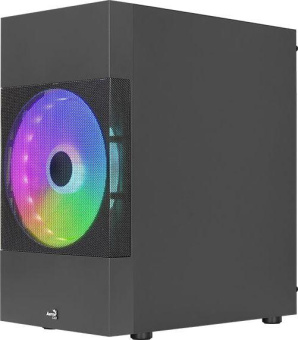 Корпус Aerocool Atomic Lite-G-BK-v2 черный без БП mATX 6x120mm 2x140mm 1xUSB2.0 2xUSB3.0 audio bott PSU от магазина РЭССИ