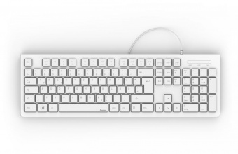 Клавиатура Hama KC-200 белый USB от магазина РЭССИ