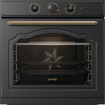Духовой шкаф Электрический Gorenje BOS67371CLB черный от магазина РЭССИ