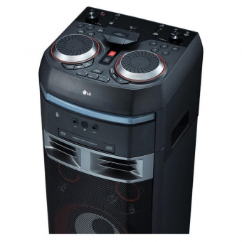 Минисистема LG XBOOM OL90DK черный 1100Вт CD CDRW DVD DVDRW FM USB BT от магазина РЭССИ