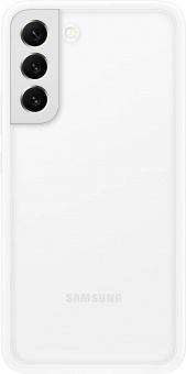 Чехол (клип-кейс) Samsung для Samsung Galaxy S22+ Frame Cover белый/прозрачный (EF-MS906CWEGRU) от магазина РЭССИ