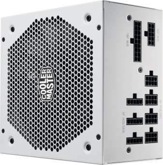 Блок питания Cooler Master ATX 650W V Gold V2 White Case 80+ gold (24+8+4+4pin) APFC 135mm fan 8xSATA Cab Manag RTL от магазина РЭССИ