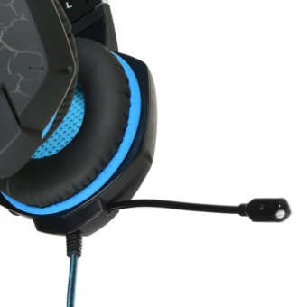 Наушники с микрофоном Оклик HS-L930G SNORTER черный 2.1м мониторные USB оголовье (1192375) от магазина РЭССИ
