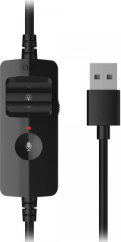 Наушники с микрофоном Edifier G35 черный 2.5м мониторные USB оголовье от магазина РЭССИ