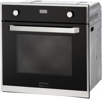 Духовой шкаф Электрический Krona Adriano 60 черный/нержавеющая сталь от магазина РЭССИ