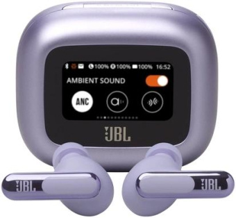 Гарнитура внутриканальные JBL Live Beam 3 пурпурный беспроводные bluetooth в ушной раковине (JBLLIVEBEAM3PUR) от магазина РЭССИ