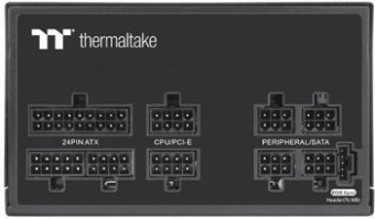 Блок питания Thermaltake ATX 650W Toughpower GF1 ARGB 80+ gold (24+4+4pin) APFC 140mm fan color LED 9xSATA Cab Manag RTL от магазина РЭССИ