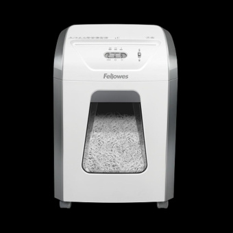 Шредер Fellowes PowerShred 15С белый (секр.P-4) фрагменты 15лист. 19лтр. скрепки скобы пл.карты от магазина РЭССИ