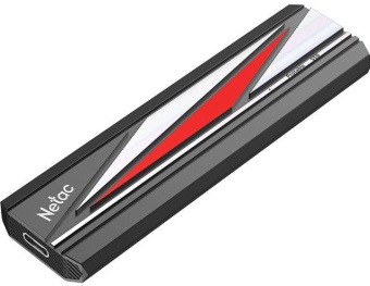 Накопитель SSD Netac USB-C 2TB NT01ZX20L-002T-32BK ZX20L черный от магазина РЭССИ